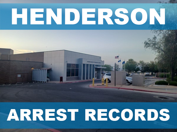 Henderson Arrest Records Henderson Arrest Records